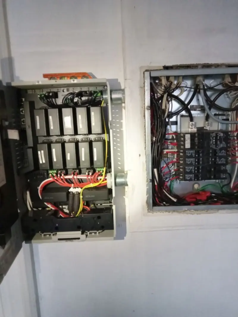 Electrical panel upgrade completed for Electrical Inspection in Howland Center